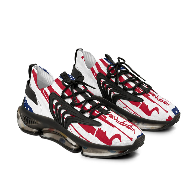 Hunting Bass Fishing  Duck Hunting Shoes Very Comfortable (American Flag)